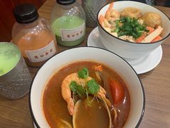 酸辣冬阴功清汤-曼谷食堂·泰国家庭料理(丹桂路店)