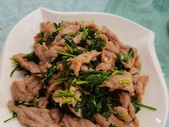 香菜羊肉-红旗饭庄