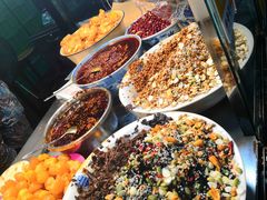 -清真马乐贝腊牛肉蛋黄菜夹馍(马蓉洒金桥店)