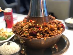 招牌蛙锅-老佛爷铜炉蛙锅(海岸城店)