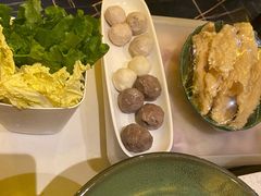 炸腐竹-润园四季椰子鸡火锅(海上世界店)