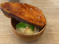 烤红薯配香草冰激凌-oh! by FINE cafe&canteen
