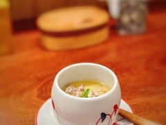 虾姑蒸蛋-鮨清日本料理