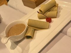 腐皮菠菜卷-天宝阁中餐厅(北京瑞吉酒店)