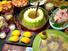 -得意咚瓜·顺德鱼生·冬瓜盅火锅