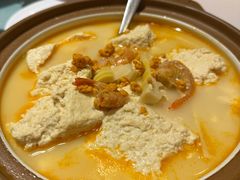 古法虾干海胆炖豆腐-旺顺阁·北京菜·烤鸭(魏公村店)