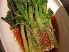 白灼小芥兰-桂花里·衢州菜·精酿餐吧(未来科技城万达广场店)