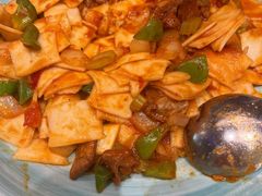 炒面片-西部马华清真兰州牛肉面·烧烤夜市(三里河店)