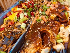 酸菜锅-集草轩·重庆麻辣烤鱼(西湖道店)