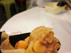 原只带子云吞-鲜入围煮花胶鸡海鲜火锅