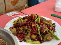 辣子田鸡-天天沸腾(东港路店)