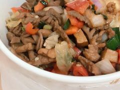 牛肉腰花二合一豆皮-周记热干面豆皮大王(桃花东街店)