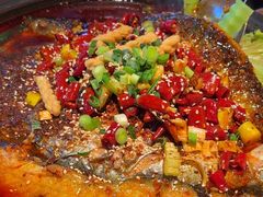 -探鱼·鲜青椒爽麻烤鱼(三水广场店)