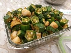 秋葵炒贝丁-回味香酒店(莱山店)