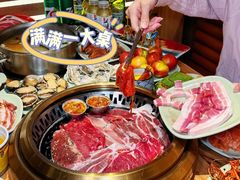 -焰江山海鲜牛排烤肉自助(锦华万达二星店)