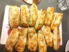 猪肉韭菜锅贴-金谷园饺子·烧烤(人大总店)