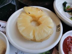 烤圈圈菠萝-本家·添百客韩国料理(泰然店)