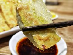 韭黄牛肉锅贴-海荣锅贴馆(五味十字店)