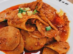 辣子土豆片-老磨油饼(高陵店)