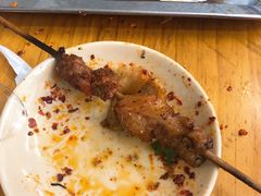 招牌烤羊肉串-炒豆合作社(东四总店)