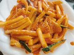 鱼饼炒年糕-桃园中华料理炸酱面(燕儿岛路店)