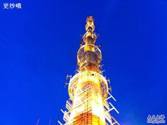塔尖夜景-辽宁电视塔