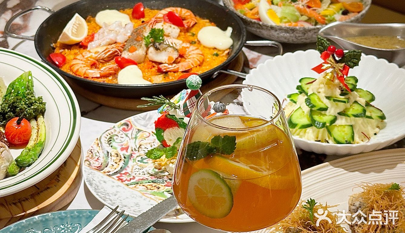 都好好吃 在这样的环境里约会拍照都不耽误