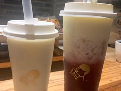 芋泥热芋泥波波鲜奶-喜茶(贵阳国贸逸天城店)