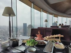 靠窗位-云中捞高空旋转餐厅(商茂世纪广场店)