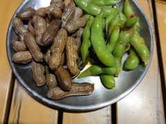 -山野的朋友露营炭火烤肉