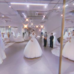 点击看大图 -艾米丽婚纱礼服