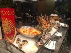 自助取餐区-金海湾自助餐厅(金陵饭店)