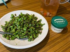 橄榄菜肉末龙豆-禾珍珠家常小馆(河南博物院店)