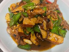 黄山茶香干辣椒炒肉-徽张·新徽菜(五棵松·永定路店)