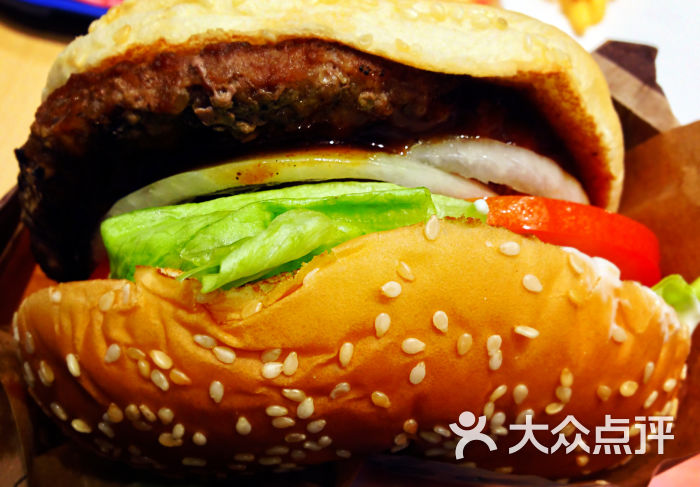 汉堡王(北京五棵松卓展店)天椒皇堡单层中号图片 - 第2张