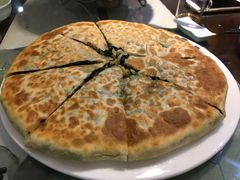 菠菜香菇素饼-福慧慈缘素食餐厅(王府井店)