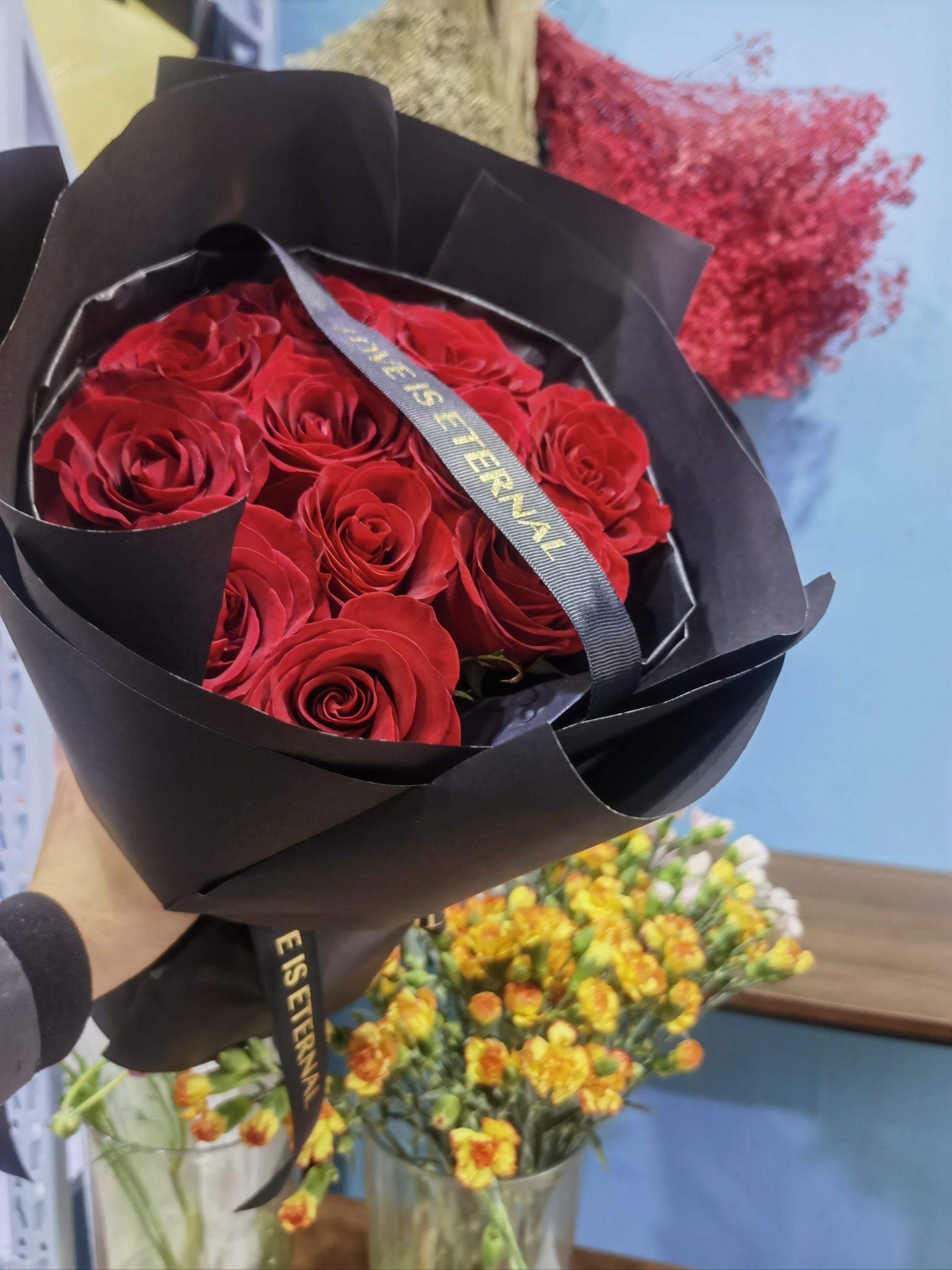 适合送女朋友,闺蜜的花束#红玫瑰 「早安花坊