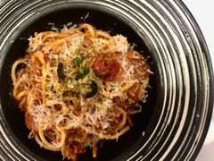 拿坡里香肠肉酱意面-露露家咖啡店