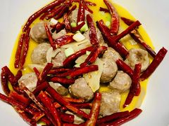 潮州酸菜煮牛肉丸-暖暖锅物(工体店)