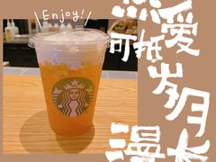 百香果桃桃茶云乌龙POT-星巴克(宝山万达店)