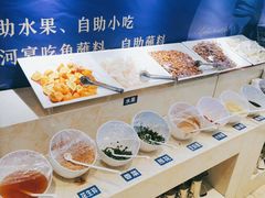自助调料区-大河宴·椒麻鱼火锅(克拉玛依西路头宫店)
