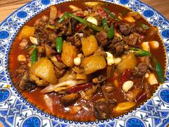 新疆大盘鸡-胖老汉椒麻鸡清真新疆菜(西御街店)