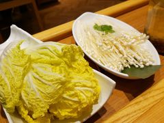 有机娃娃菜-煲大王猪肚鸡·椰子鸡火锅(红谷滩万达店)