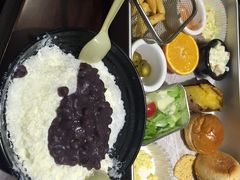 芝士肋排经典便餐和雪花沙冰-火炉火自助餐(枫蓝国际店)