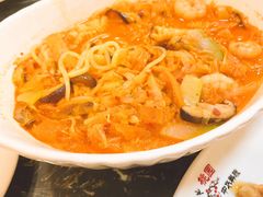 海鲜辣汤面-桃园中华料理炸酱面(燕儿岛路店)