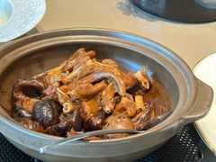 花菇煲狮头鹅掌翅煲-金海华·悦食东方(苏州中心商场店)