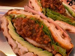 辣味鸡肉bagel-Catch Bagel(芳草地店)