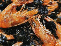 茶叶焗基围虾-贞姨美食·老字号海鲜大排档