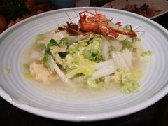 腐皮杭白菜-老头儿油爆虾·知味杭州(爱琴海购物中心)