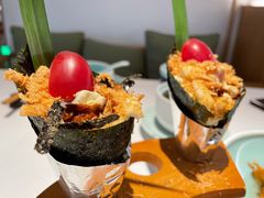 纳地自制手卷-纳地素食(石门公园店)
